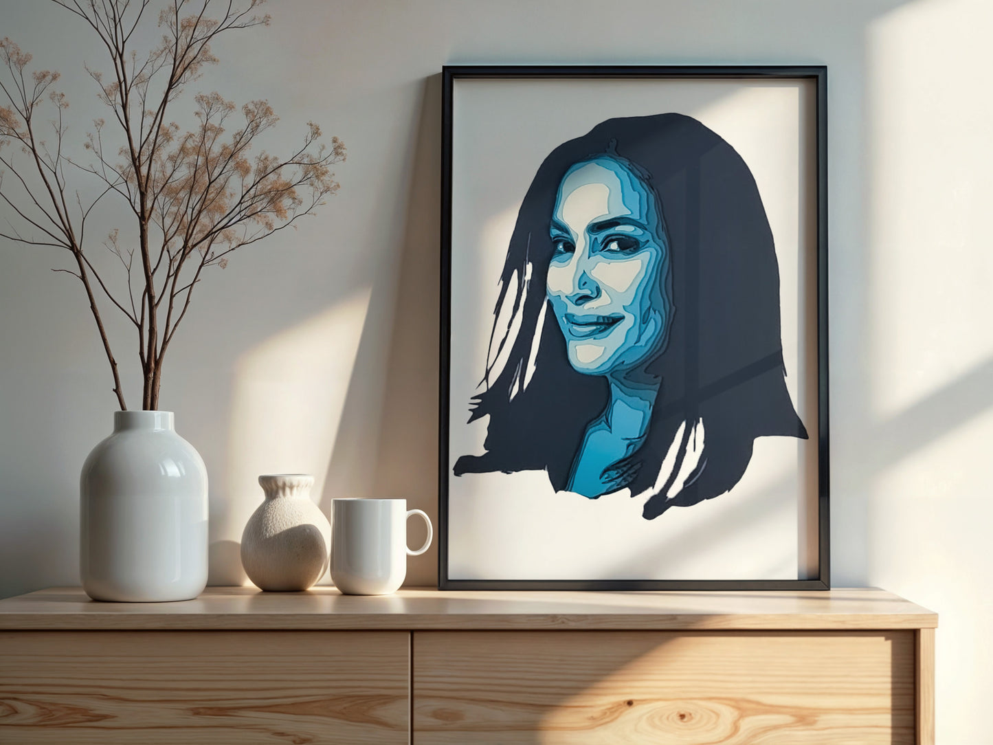 Layers Wood Portrait