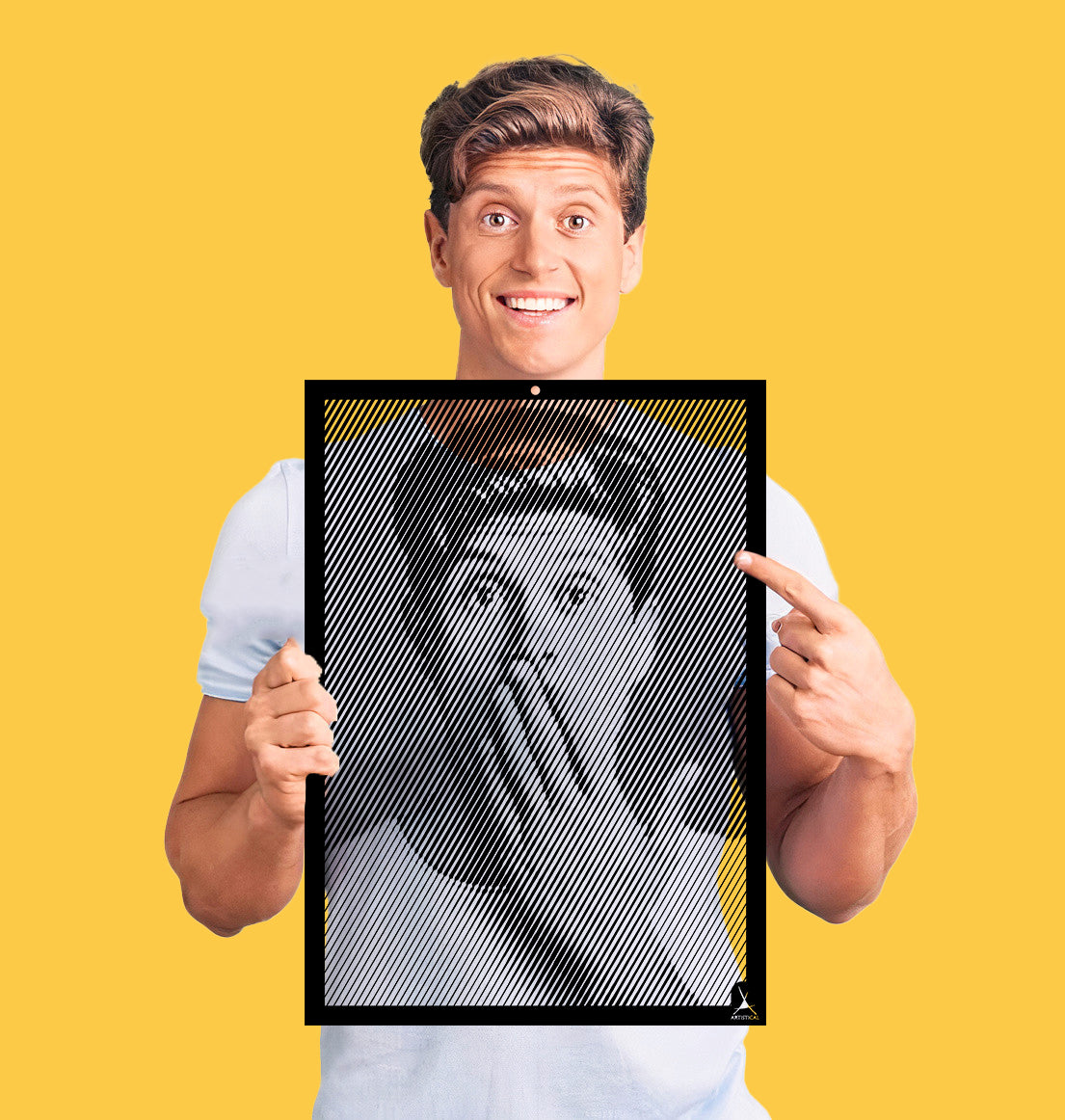 بورتريه الخطوط