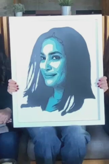 Layers Wood Portrait