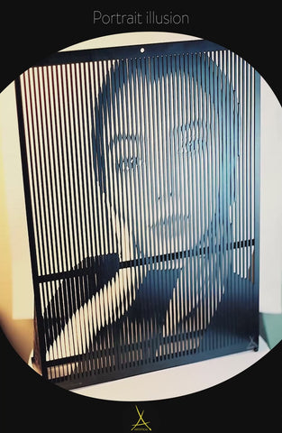 Custom Lines Wood Portrait Deposit