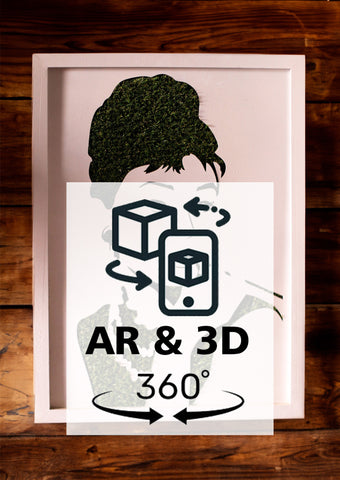 Custom grass Wood Portrait Deposit